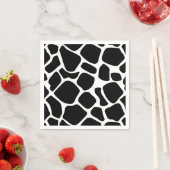 Kleine Koe afdrukken Baby shower papier servetten (Insitu)