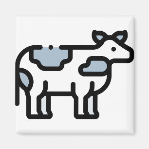 Kleine Koe Magneet