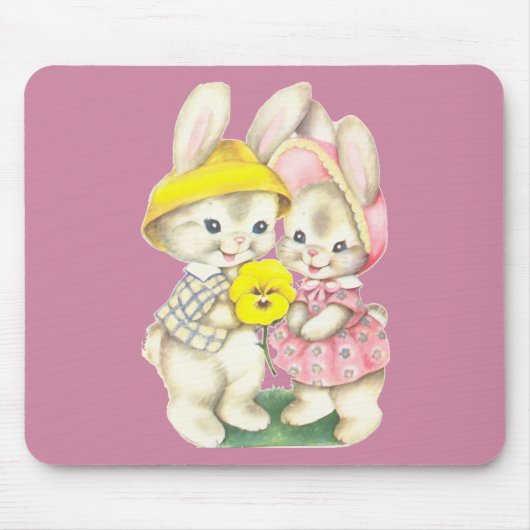 Kleine konijnen muismat (Voorkant)