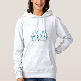 Kleine konijnenpoel hoodie