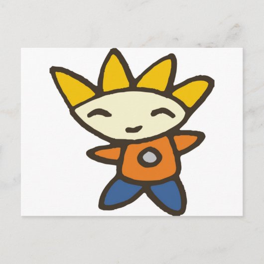 Kleine koning briefkaart (Voorkant)