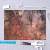 Kleine koper Glitter Ink Emerald Marble Tissuepapier (Craft)