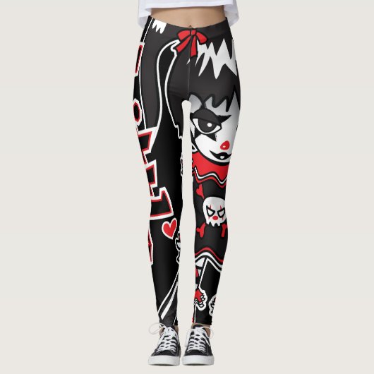Kleine kroon leggings (Voorkant)