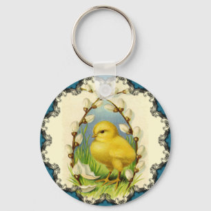 Kleine Kuiken Pasen Sleutelhanger