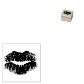 Kleine kus 	rubberstempel (Gestempeld)