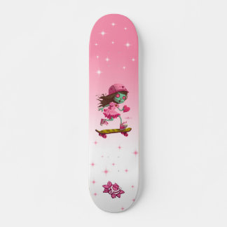 Kleine L Zombie Meisje Skateboard