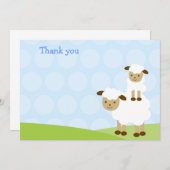 Kleine lamp Hartelijk dank Bedankkaart (Voorkant / Achterkant)