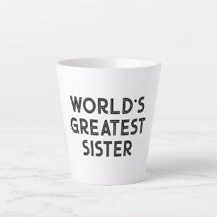Kleine latte mok cadeau voor 's werelds grootste z