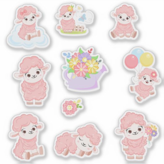 Kleine lentesap sticker (Voorkant)