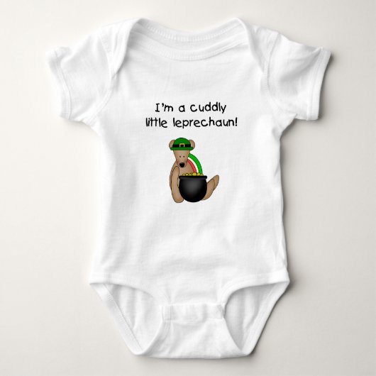 Kleine Leprechaun Tshirts en cadeautjes (Voorkant)