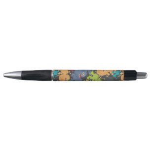 Kleine leuke grappige monsters pen