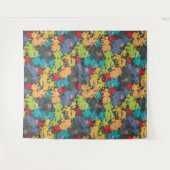 Kleine leuke grappige monsters wandkleed (Voorkant (horizontaal))