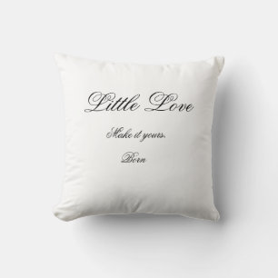 Kleine Liefde Minimalistisch Baby Slaapkamer Kus Kussen