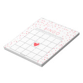 Kleine Liefje Baby Shower Bingo Game Tear Offs Notitieblok (Gedraaid)