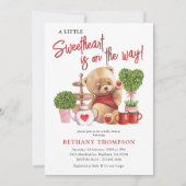 Kleine liefje Baby shower van Cute Valentijns Kaart (Voorkant)