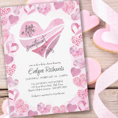 Kleine liefje roze liefde harten Baby shower Kaart