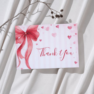 Kleine Liefje Valentijns Baby Shower Bedankkaart