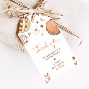 Kleine lieve schat herfst pompoen cadeautage tags cadeaulabel