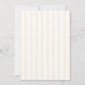 Kleine lieve sinaasappel citrus baby shower kaart (Achterkant)