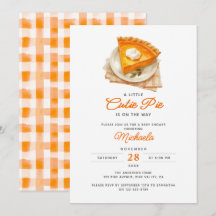 Kleine lieve taart rustieke waterverf baby shower