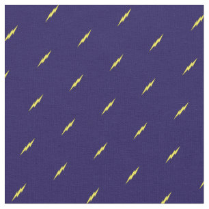Kleine lightning Bolts Cute Weather Stof