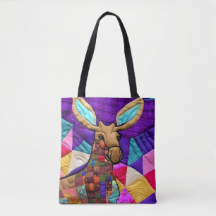 Kleine, losse kalf-quilt zoals design draagtas