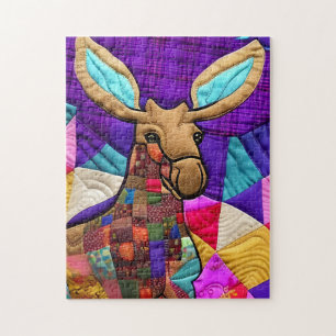 Kleine, losse kalf-quilt zoals design legpuzzel