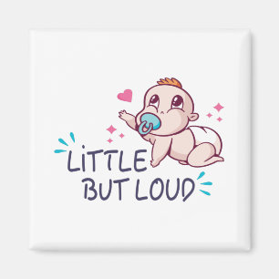 Kleine maar luide baby bodysuit magneet