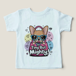Kleine maar Moedige Chihuahua Peuter Tops & T-Shir