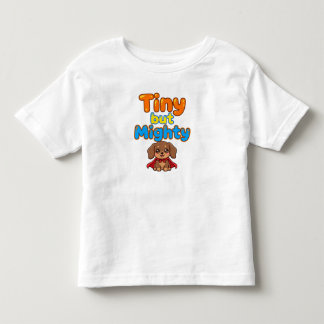 Kleine maar Moedige Dachshund Baby T-Shirt