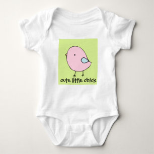 Kleine maatpak voor baby romper