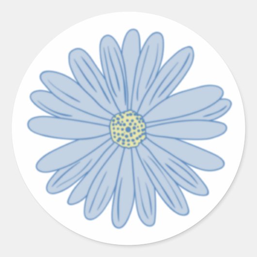Kleine Madeliefjes Sticker (Voorkant)
