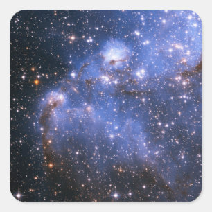 Kleine Magelhaense Wolk Vierkante Sticker