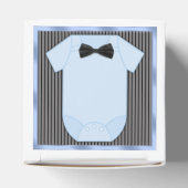 Kleine Man Baby Jongensdouche Bedankdoosjes (Bovenkant)