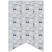 Kleine Man Baby shower Banner (Tweede vlag)