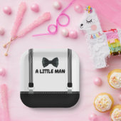 Kleine Man Bow Stropdas Theme Baby shower Papieren Bordje (Feest)