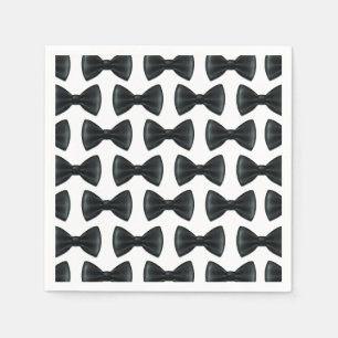 Kleine Man Bow Stropdas Theme Baby shower Servet