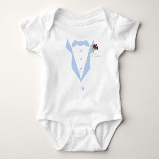 Kleine man smoking  romper (Voorkant)
