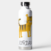 Kleine Man | Stropdas van de tijgerboot Waterfles (Links)