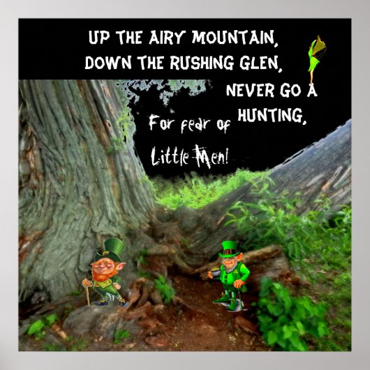 KLEINE MANNEN poster (Voorkant)