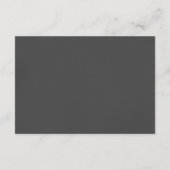 Kleine mannen snor baby showers boeken voor baby informatiekaartje (Achterkant)