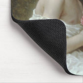 Kleine meid met een Bouquet Muismat (Hoek)