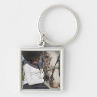 Kleine meid met haar paard