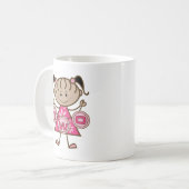 Kleine Meisje 2e Verjaardag T-shirts en geschenken Koffiemok (Voorkant links)