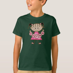 Kleine Meisje 3e Verjaardag Tshirts en Gifts