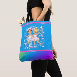 Kleine Meisjes Ballet Dancer Canvas tas