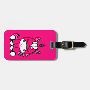 Kleine Meisjes Eenhoorn Pony Bagagelabel