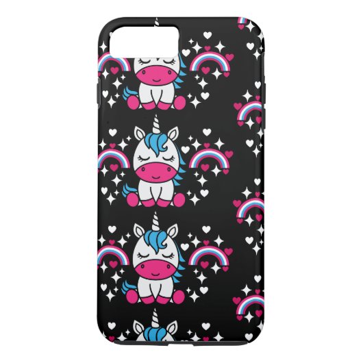 Kleine Meisjes Eenhoorn Pony Case-Mate iPhone Case (Achterkant)