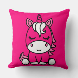 Kleine Meisjes Eenhoorn Pony Kussen