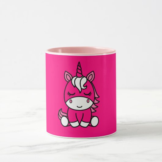 Kleine Meisjes Eenhoorn Pony Mok (Midden)